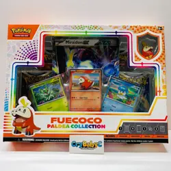 Pokemon Fuecoco Paldea Collection Scarlet & Violet Miraidon ex 4 Packs 3 Promo - Image 1