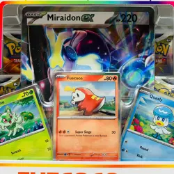 Pokemon Fuecoco Paldea Collection Scarlet & Violet Miraidon ex 4 Packs 3 Promo - Image 3
