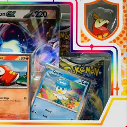 Pokemon Fuecoco Paldea Collection Scarlet & Violet Miraidon ex 4 Packs 3 Promo - Image 4