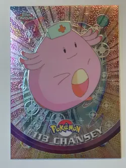 2000 Topps Chrome Pokemon Series 2 #113 Chansey FREE COMBINED SHIPPING - Image 1
