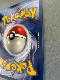 Pokemon English 2003 Rocket's Hitmonchan Jumbo Oversized Winner #9 #SG-83 - Image 4