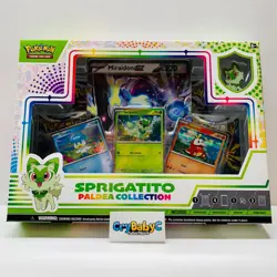 Pokemon Sprigatito Paldea Collection Scarlet & Violet Miraidon ex 4 Pack 3 Promo - Image 1