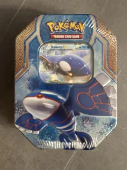 Pokemon TCG Legends of Hoenn Tins Russian Kyogre EX Sealed - Image 1