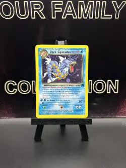 Dark Gyarados 8/82 Team Rocket - Unlimited Edition Holo Pokemon TCG MP - Image 1