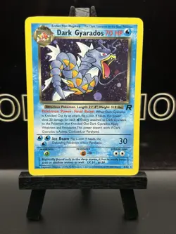 Dark Gyarados 8/82 Team Rocket - Unlimited Edition Holo Pokemon TCG MP - Image 2