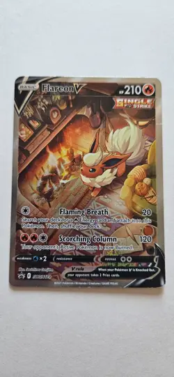 Flareon V #SWSH 179 Sword & Shield Promo NM/Near Mint Pokemon 2021 LP - Image 1