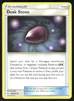 Pokemon TCG Dusk Stone Uncommon Regular - Image 1