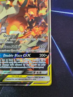 Pokemon Reshiram & Charizard GX SM201 Promo Ultra Rare Near Mint Condition - Image 5