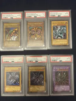 Yugioh Cards Huge Vintage Lot PSA Slabs, Tins And Raw Singles. - Image 2