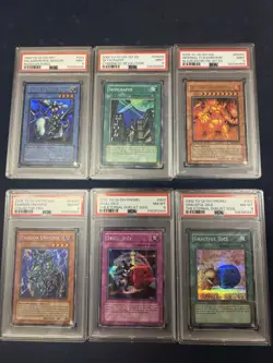 Yugioh Cards Huge Vintage Lot PSA Slabs, Tins And Raw Singles. - Image 4