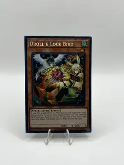 Droll & Lock Bird Alt Art - RA02-EN006 - Secret Rare - 1st Edition - Yugioh - Image 1