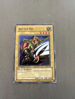 Yugioh! Battle Ox - SKE-002 - Common - 1st Edition - Lightly Played - Image 1