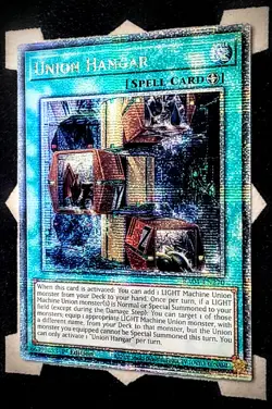 Union Hangar RA04-EN270 Quarter Century Rare 1st Edition Yugioh - Image 1