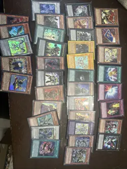 Yugioh Card Lot Secret Rares, Rares, Uncommons. Commons 150+ Cards - Image 1