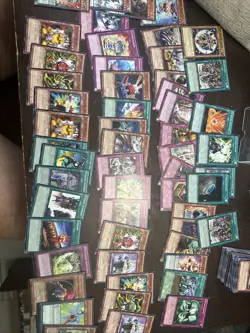 Yugioh Card Lot Secret Rares, Rares, Uncommons. Commons 150+ Cards - Image 3