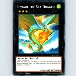Yugioh Leviair the Sea Dragon LEHD-ENC38 1st Edition Common - NM 💎 - Image 1