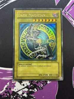 Yugioh Dark Magician SDY-006 Ultra Rare Unlimited LP Faded - Image 3