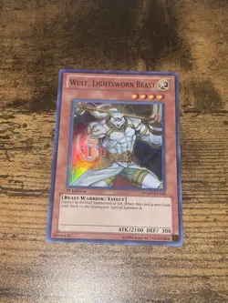 Wulf, Lightsworn Beast - 1st Edition - RYMP-EN103 - Ultra Rare (NM) - Yugioh - Image 1