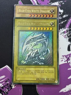 Yugioh Blue-Eyes White Dragon SDK-001 Ultra Rare Unlimited NOT MAX FADE VLP - Image 2