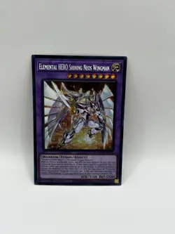 Yugioh MP24-EN062 - Elemental HERO Shining Neos Wingman - Secret Rare - Image 1