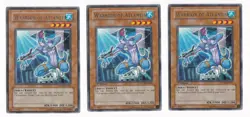 YUGIOH WARRIOR OF ATLANTIS FOTB-EN016 RARE X3 (NM) - Image 1