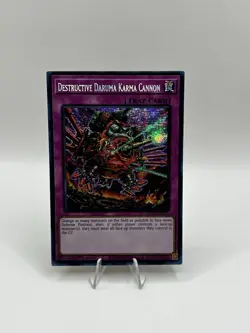 yugioh! destructive Daruma karma cannon - MP23-EN217 Prismatic secret rare NM - Image 1