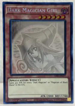 YuGiOh! Dark Magician Girl Ghose Rare GFP2-EN177 English 1st Edition NM - Image 1