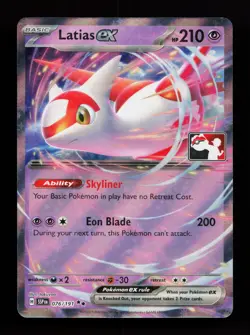 Latias ex 076/191 Promo Prize Pack Series Cards Pokemon Card - Image 1