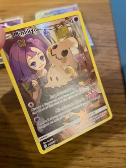NEAR MINT! Mimikyu (245/236) Sun & Moon Cosmic Eclipse Secret Rare Pokemon Card! - Image 3