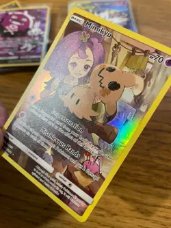 NEAR MINT! Mimikyu (245/236) Sun & Moon Cosmic Eclipse Secret Rare Pokemon Card! - Image 4