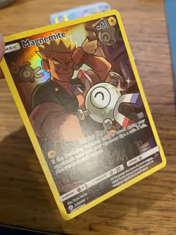 N-MINT! Magnemite (242/236) Sun & Moon Cosmic Eclipse Secret Rare Pokemon Card! - Image 3