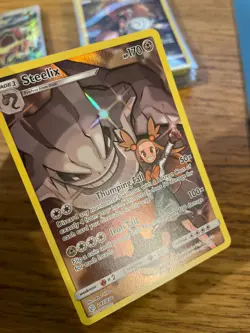 N-MINT! Steelix (247/236) Sun & Moon Cosmic Eclipse Secret Rare Pokemon Card! - Image 3