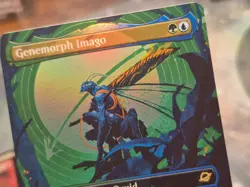 FOIL R 0299 Genemorph Imago Triumphant BORDERLESS Edge of Eternities MTG Card - Image 2