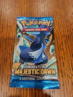 Pokemon "Majestic Dawn" 10-Card Sealed Booster Pack (Empoleon) X1 - Image 1