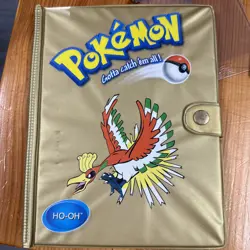 Pokemon TCG Toysite Ho-Oh Card Binder Vintage good shape - Image 1