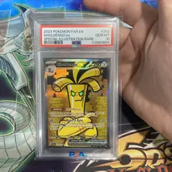 2023 Pokemon Gholdengo ex Card #252 GEM MT 10 PSA Graded - Image 3