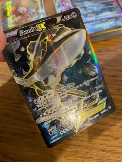 NM! Steelix EX (108/114) XY Steam Siege Full Art Ultra Rare Pokemon Card! - Image 3