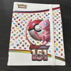 Pokemon 151 Mew Binder - Binder Only, Never Used for card storage! Plus Poster - Image 1