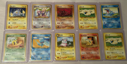 Vintage x50 Pokemon Pocket Monsters Japanese Card Lot Pack Fresh in Protectors - Image 4