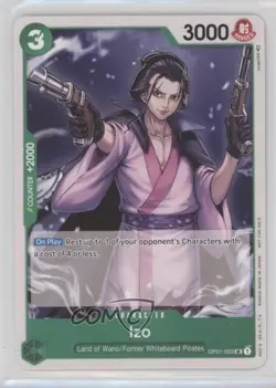 2022 One Piece Card Game: Romance Dawn OP01 Izo (Alt Art) #OP01-033 0n6h - Image 1