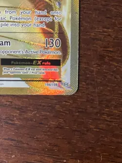 NEAR MINT! Dragonite EX (106/108) XY Evolutions Full Art Gold Pokemon Card! - Image 5