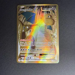 NEAR MINT! Dragonite EX (106/108) XY Evolutions Full Art Gold Pokemon Card! - Image 2