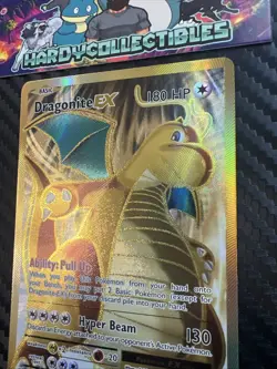 NEAR MINT! Dragonite EX (106/108) XY Evolutions Full Art Gold Pokemon Card! - Image 3