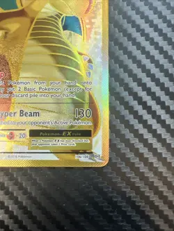 NEAR MINT! Dragonite EX (106/108) XY Evolutions Full Art Gold Pokemon Card! - Image 4