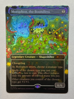 MTG - Secret Lair Everyone's Invited - Morophon the Boundless - Thick Stock FOIL - Image 1