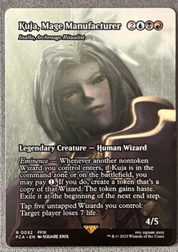 MTG - Kuja, Mage Manufacturer - Showcase - Final Fantasy - FCA 0052 - M/NM - Image 1