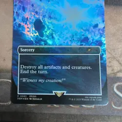 MTG Ancient Magic Ultima PROMO FOIL Final Fantasy UB Japanese Unappraised - Image 3