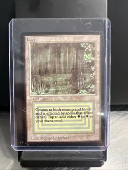 MTG Bayou Alpha Edition Magic Rare insurance. Reserve List - Image 1