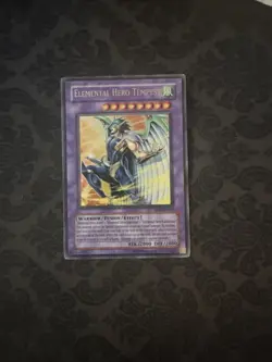 Elemental Hero Tempest EEN-EN034 Ultra Rare Unlimited Edition Yugioh Card - Image 1
