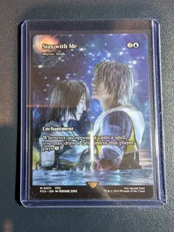 Stay With Me / Rhystic Study MTG x Final Fantasy X - MINT - Pack Fresh - Image 3